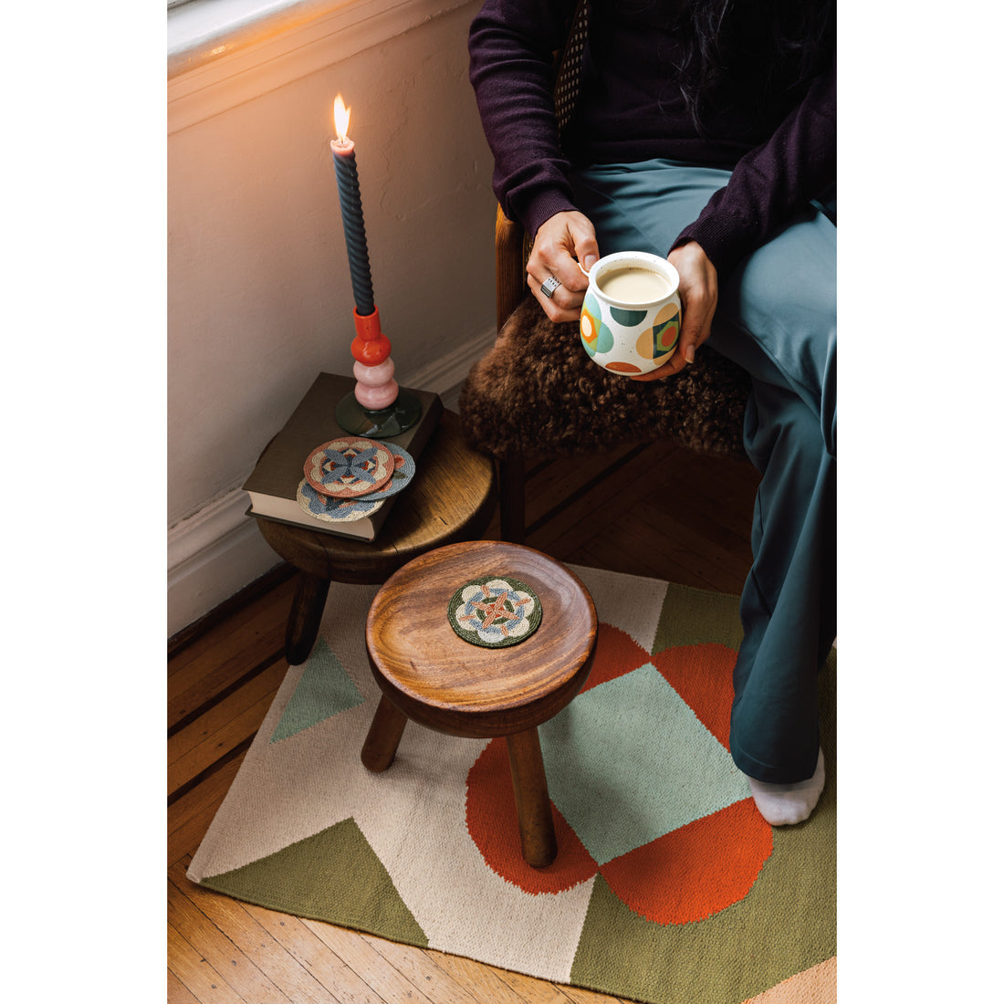 Disco Formation - Woven Rug