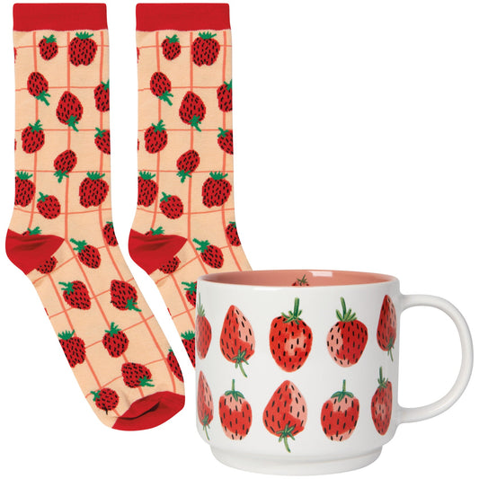Berry Sweet Mug & Socks Set