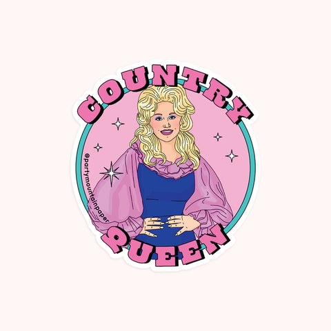 Country Queen Sticker