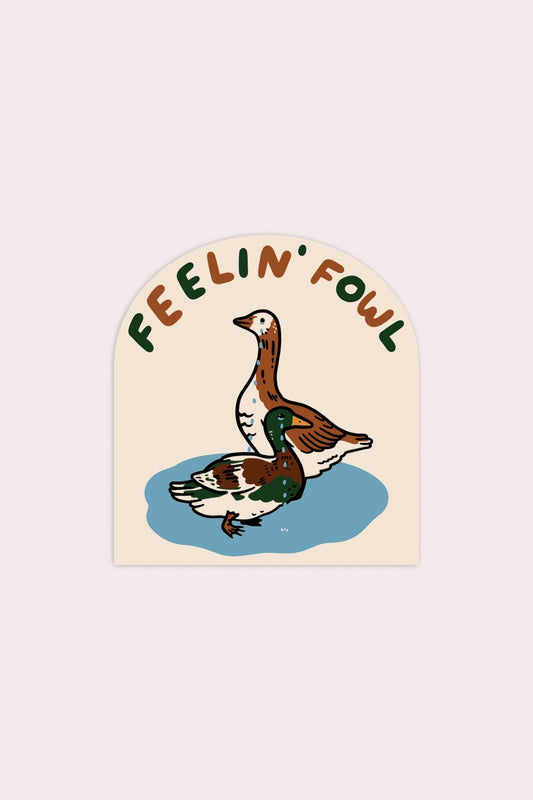 Fowl Vinyl Sticker