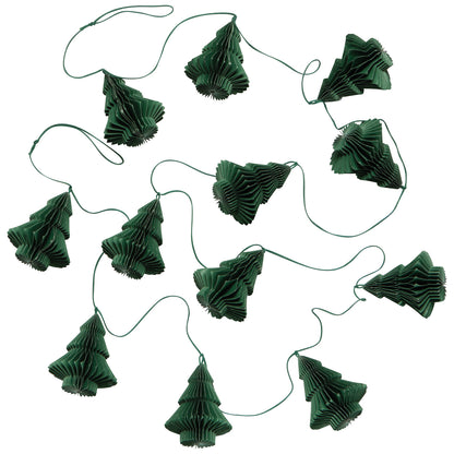 Evergreen Honeycomb Garland
