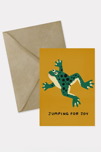 Jumping For Joy Card