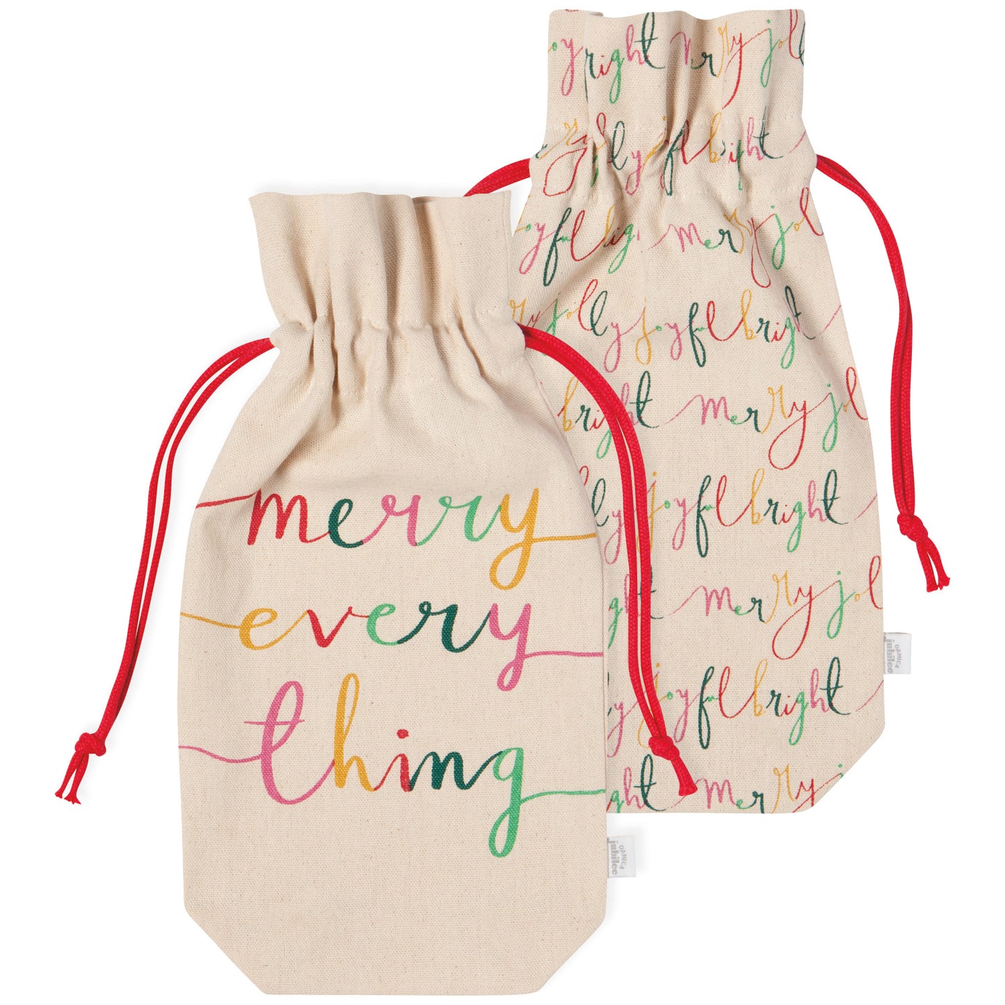 Merry Everything - Wine Bags Set