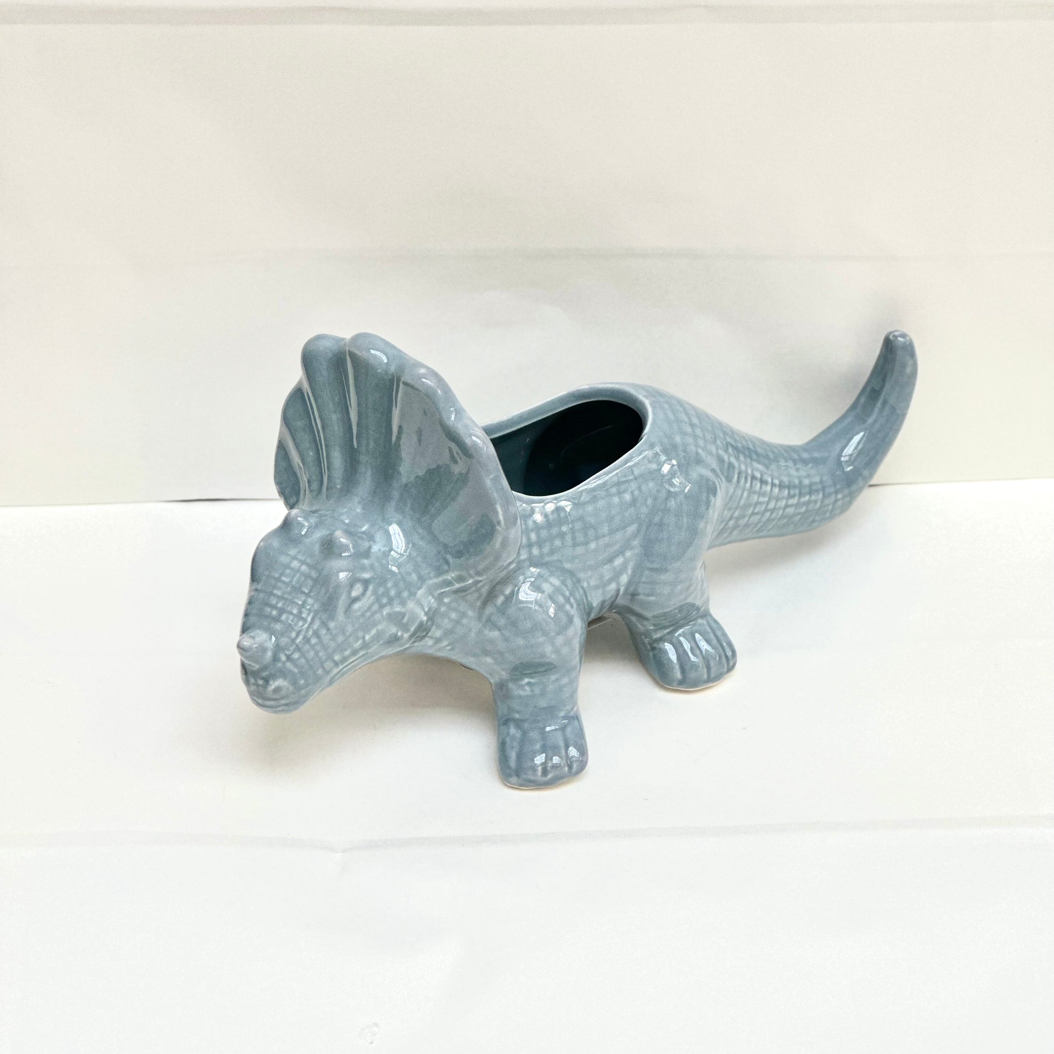 Dinosaur Planter - Triceratops