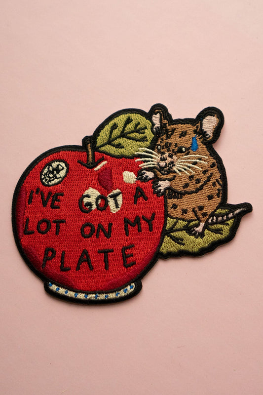 On My Plate Sticker Patch