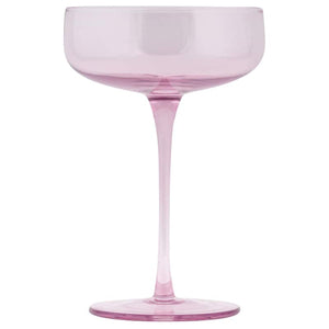 Mid Century Champagne Coupe - Lilac