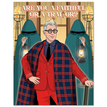 Traitors Birthday Card