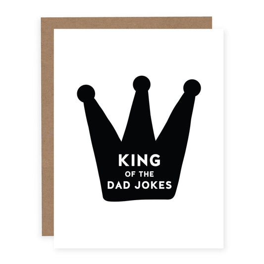 Dad Joke King Father's Day Card