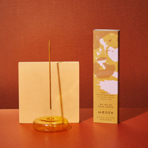 Yellow - Dimple Incense Holder
