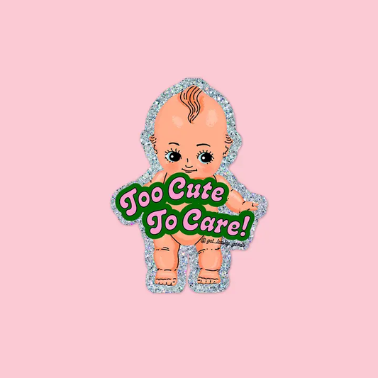 Glitter Baby Sticker