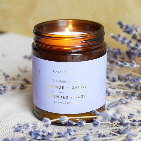 Lavender + Sage - Baltic Club Candle