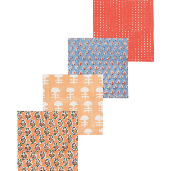 Gather - Block Print Napkin Set