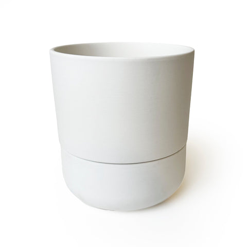 Ryan Self-Watering Pot White - 5"