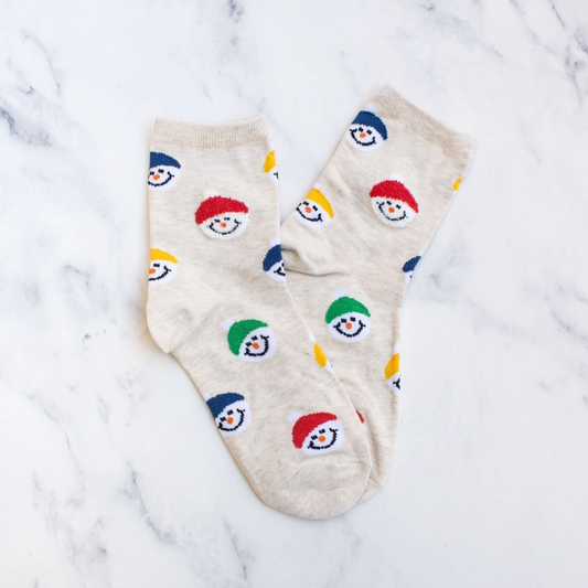 Snowman Socks