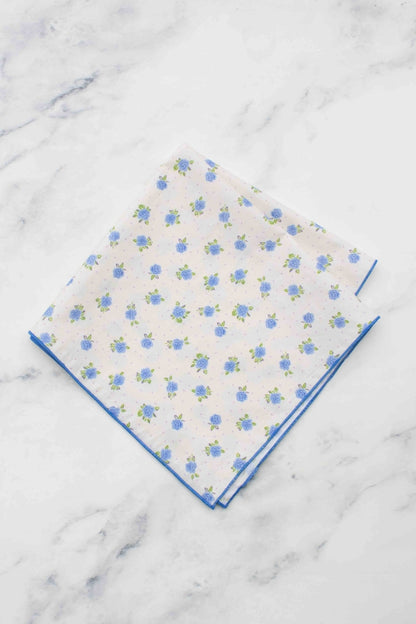 Vintage Rose Cotton Scarf