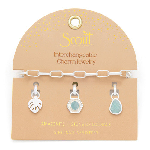 Interchangeable Charm Bracelets - Silver