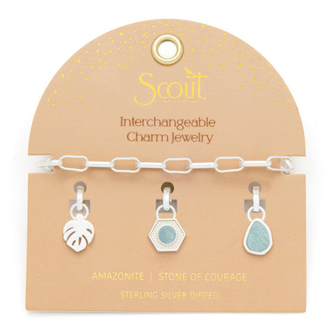 Interchangeable Charm Bracelets - Silver