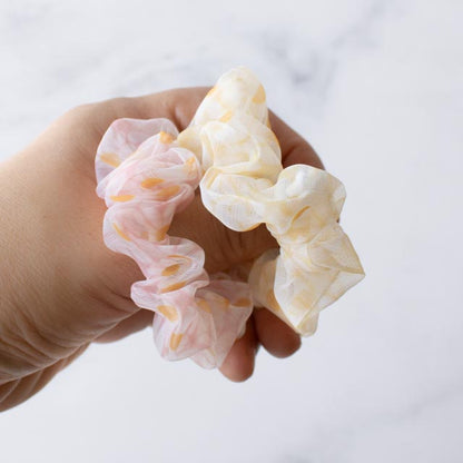 Organza Scrunchie Set - Floral