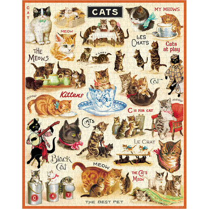 Vintage Cats Puzzle