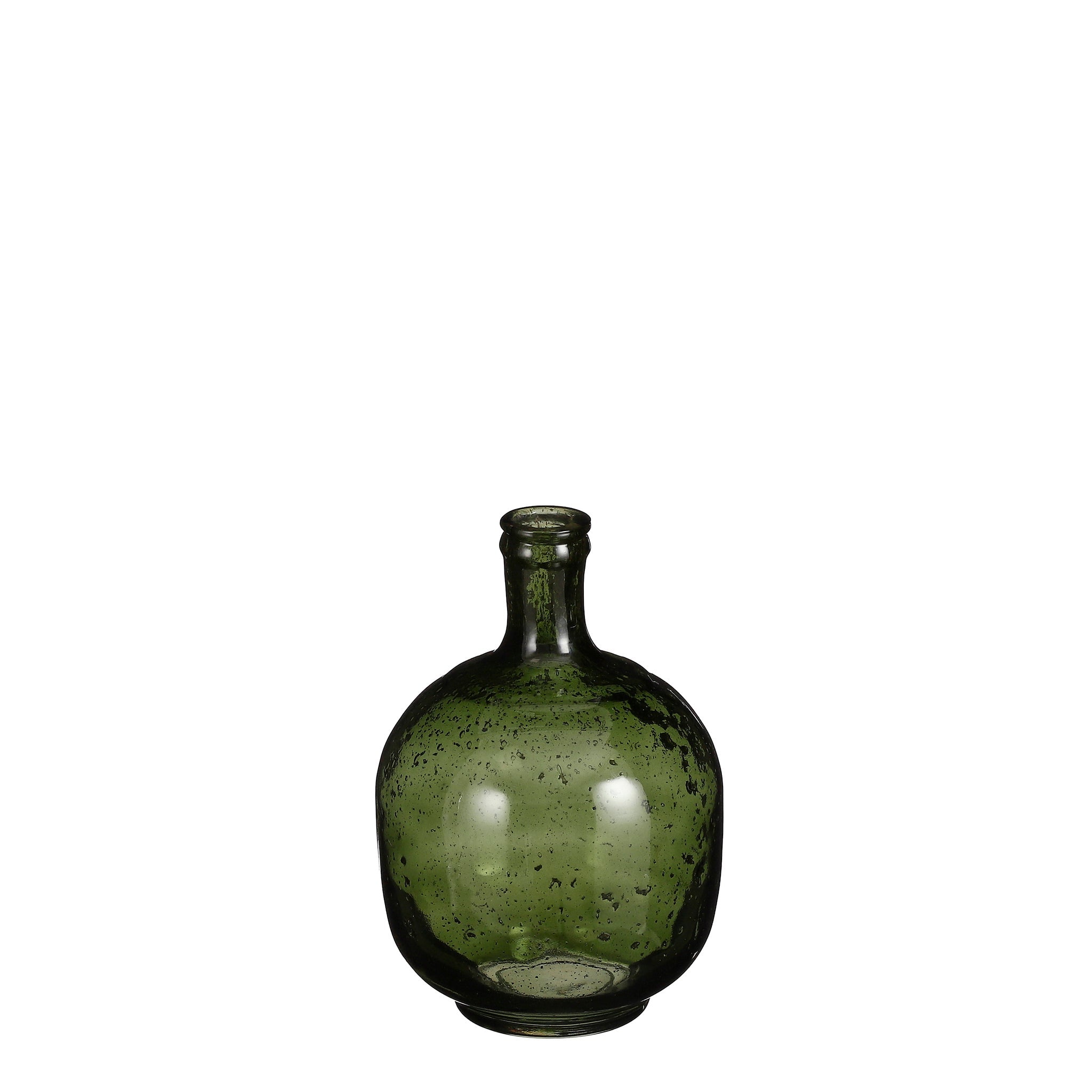 Olive Glass Vase