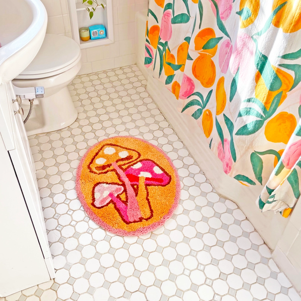 Mushroom Bathmat