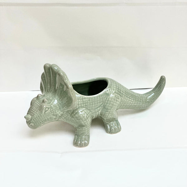 Dinosaur Planter - Triceratops