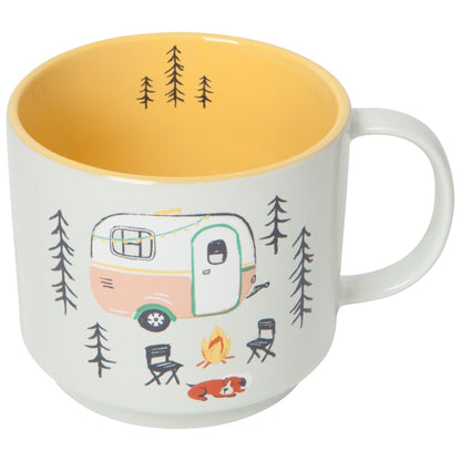 Happy Camper Mug & Socks Set