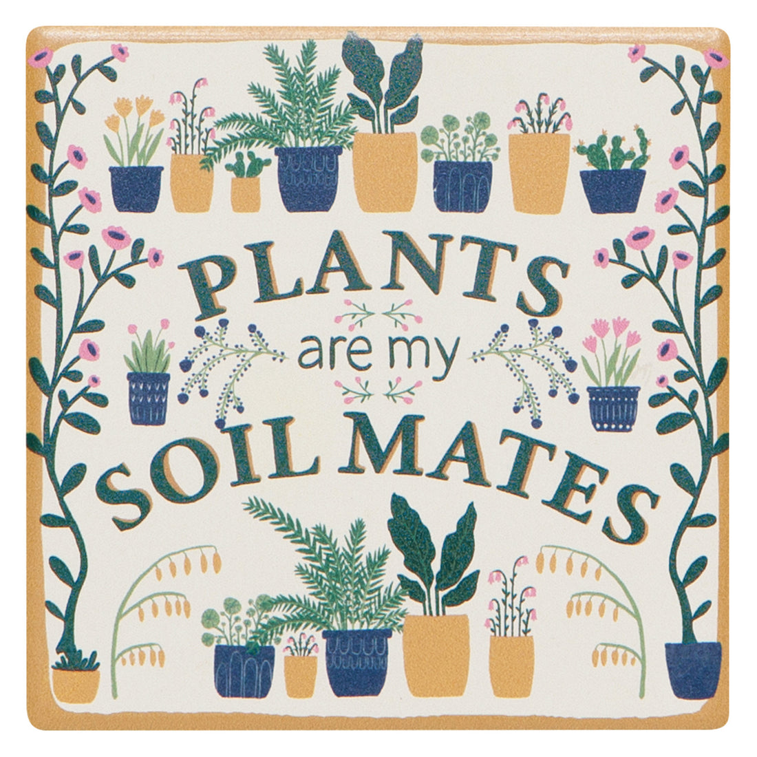 Smarty Plants - Soak Up Coaster