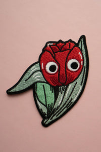 Googly Tulips Sticker Patch