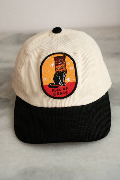 Full Of Grace Two-Toned Corduroy Hat