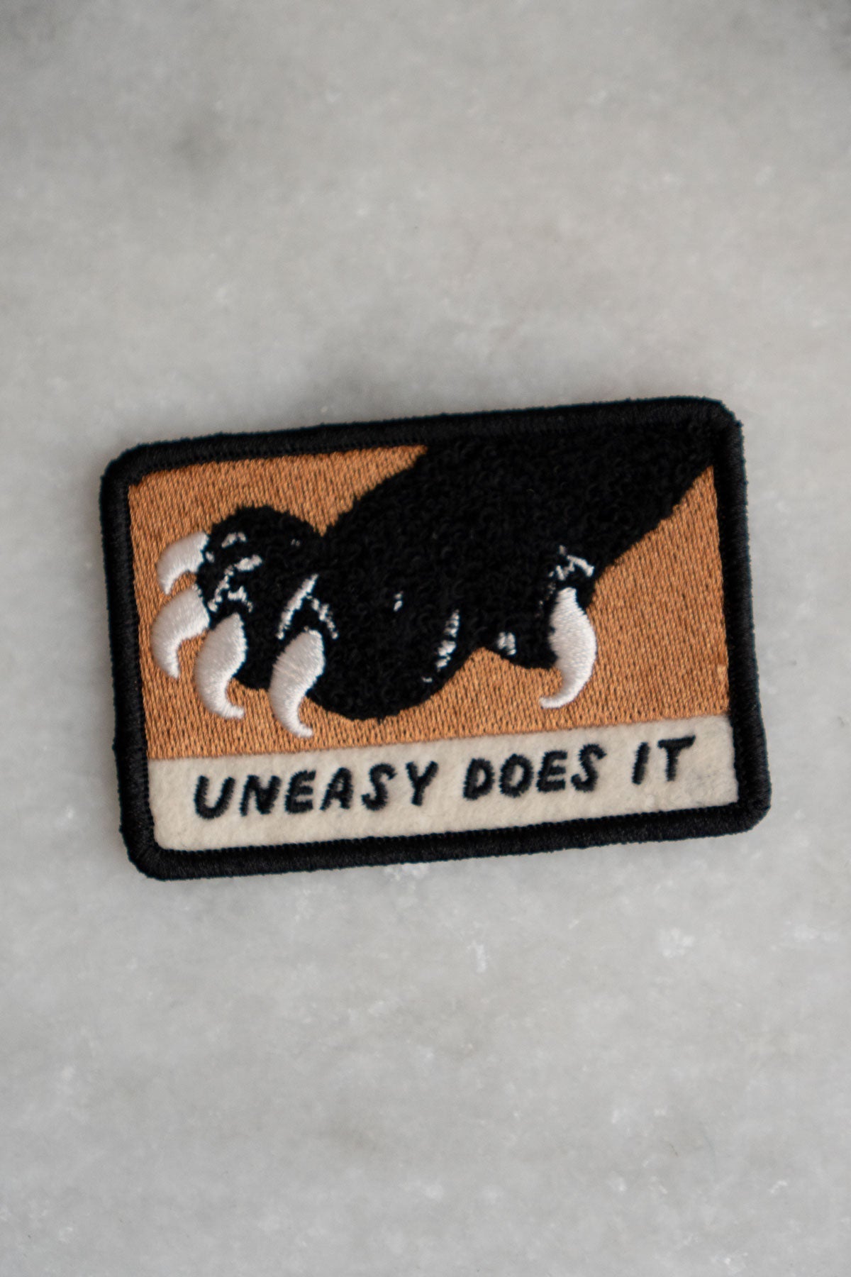 Uneasy Does It Sticker Patch