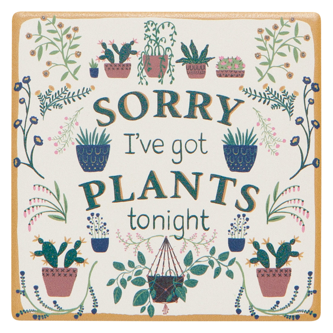 Smarty Plants - Soak Up Coaster