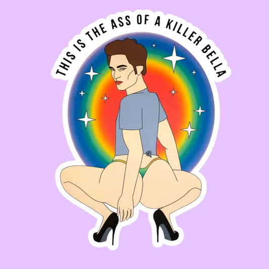 Twilight Ass Of A Killer Sticker