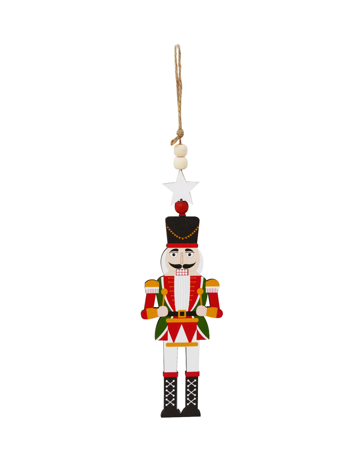 Nutcracker + Drum Ornament