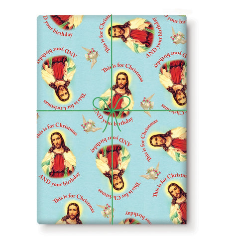 Christmas and Birthday Wrapping Paper Sheet