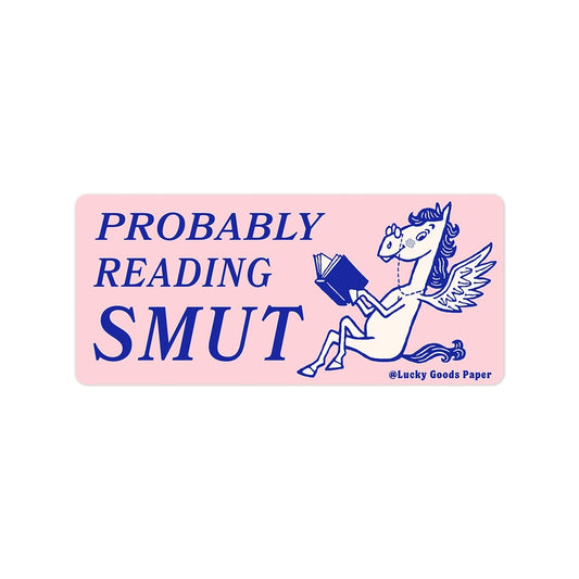 Reading Smut Sticker