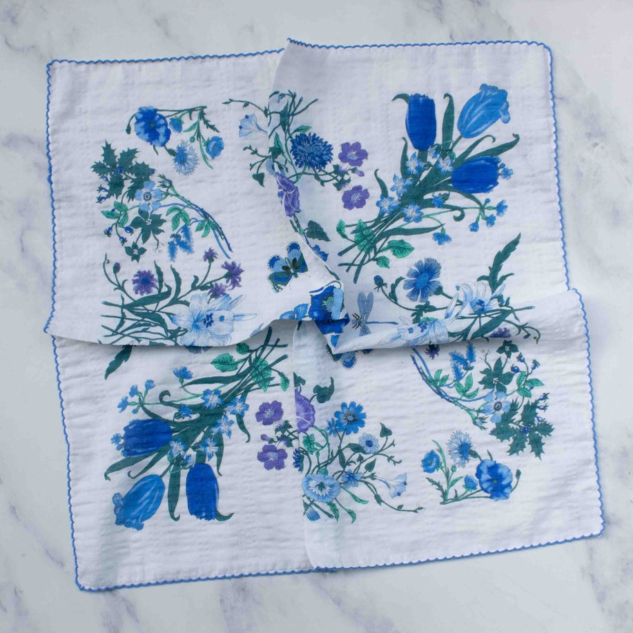 Cecilia Floral Cotton Scarf