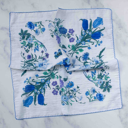 Cecilia Floral Cotton Scarf