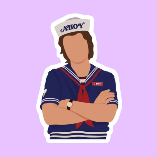 Scoops Ahoy (Steve) Sticker