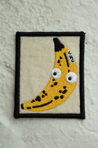 Googly Banana Sticker Patch