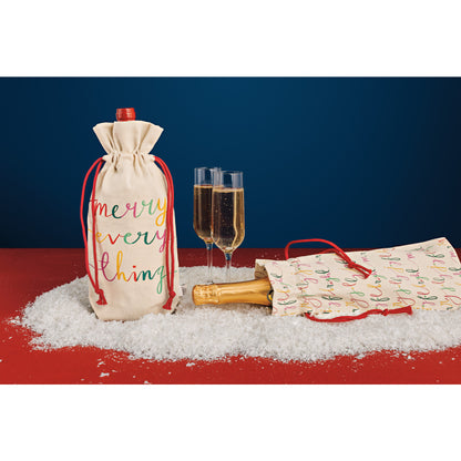 Merry Everything - Wine Bags Set