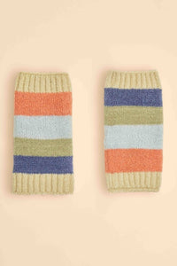 Fingerless Mittens - Lilia Pastel