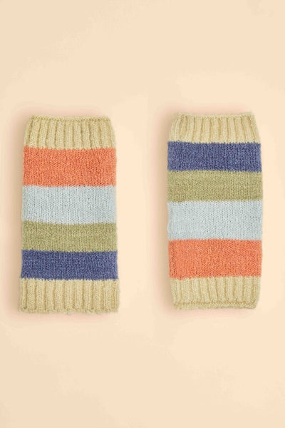 Fingerless Mittens - Lilia Pastel