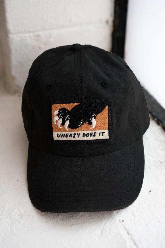 Uneasy Does It Patched Dad Hat