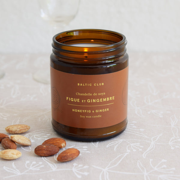 Honey + Fig + Ginger - Baltic Club Candle