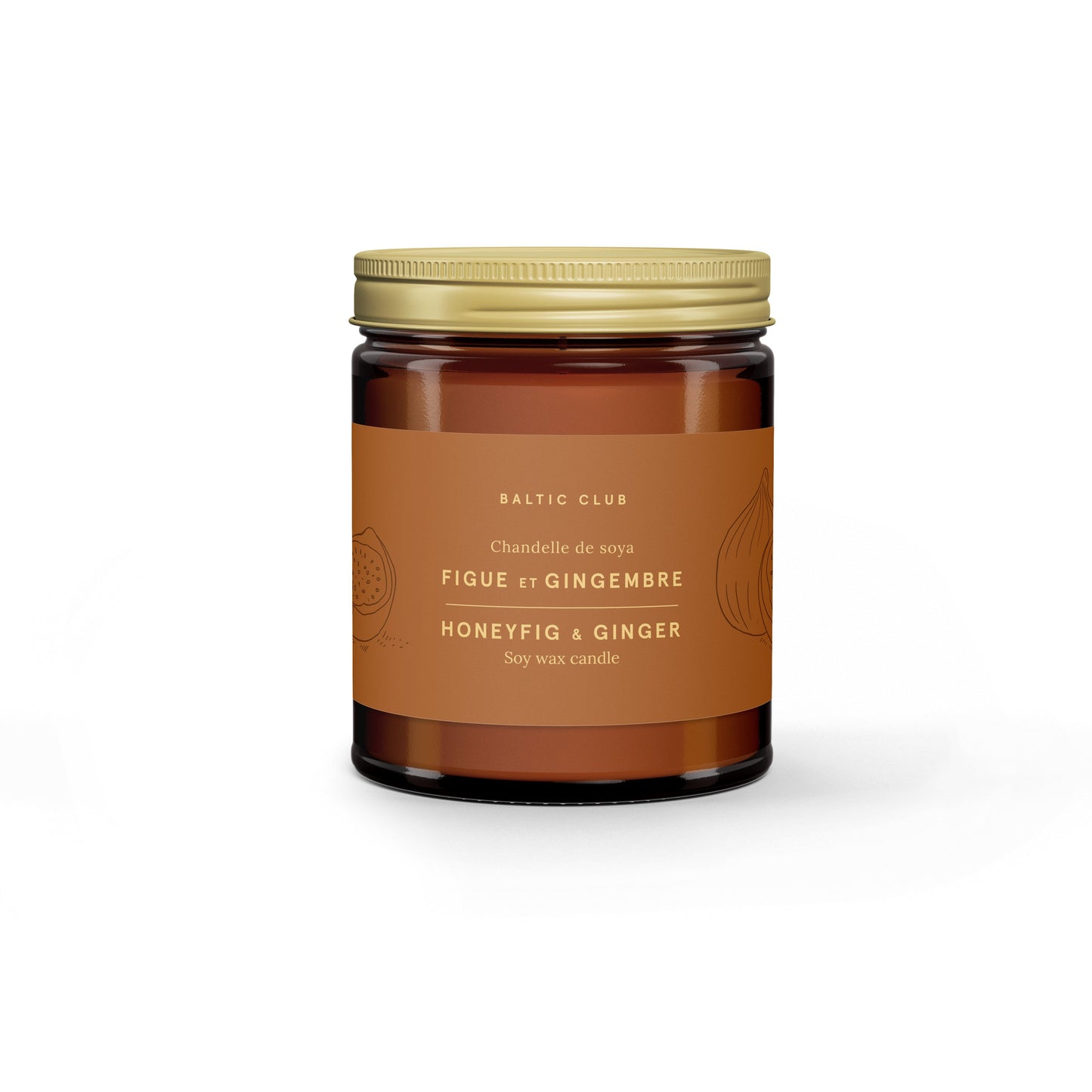 Honey + Fig + Ginger - Baltic Club Candle