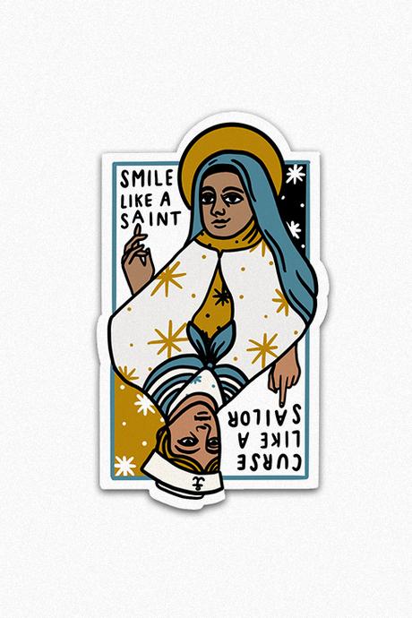 Saints and Sailor Vinyl Sticker