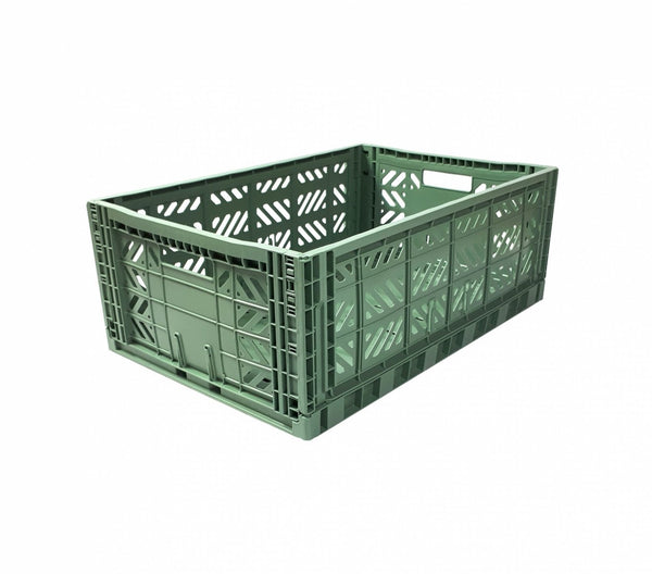 Almond Green - Aykasa Collapsible Crates