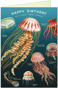 Jellyfish Birthday Card