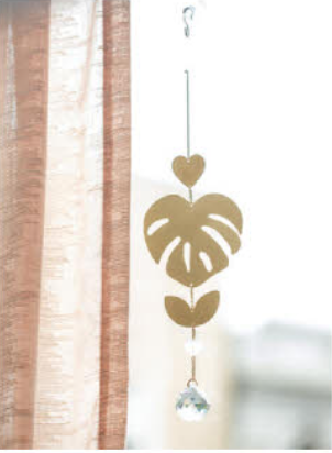 Monstera Leaf Sun Catcher